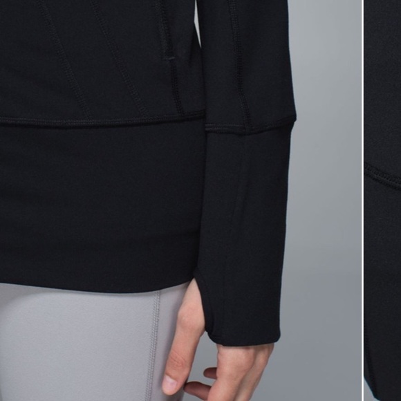 Lululemon Stride Jacket II Hooded Black Size 4 - Picture 7 of 15